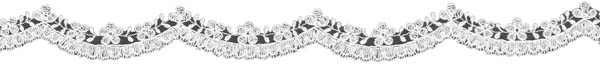 CORDED EDGING - IVORY