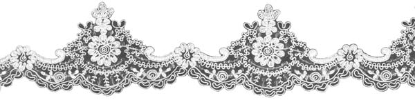 SEQUIN EDGING - IVORY