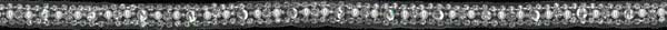 CRYSTAL BEADED EDGING - SIL/IV